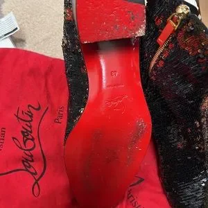 Worn 3 times. This boot is a showstopper! Puff Daddy wore this same boot. Behind the scenes yesterday with our Exhibits Curator Jess  main image 4